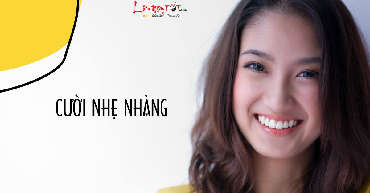 Cười nhẹ nhàng