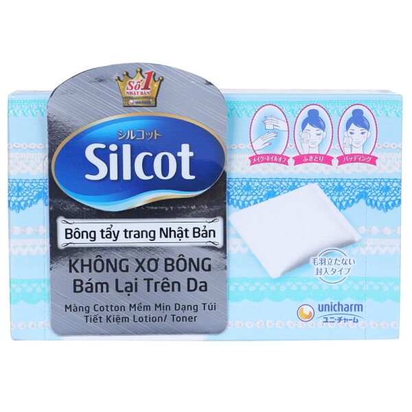 Bông tẩy trang Silcot