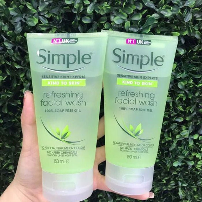 Gel rửa mặt Simple