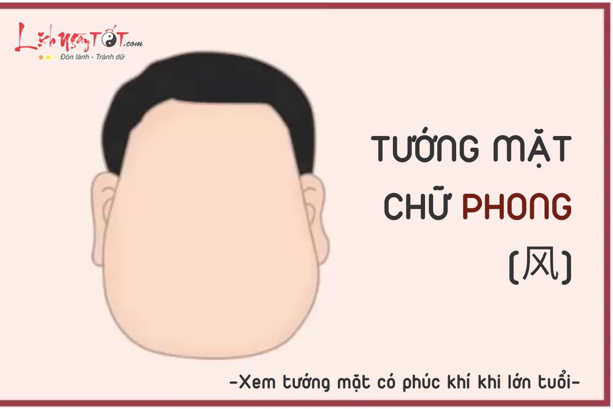 Tướng mặt chữ Phong