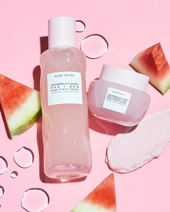 Watermelon Glow PHA + BHA Pore-Tight Toner của Glow Recipe