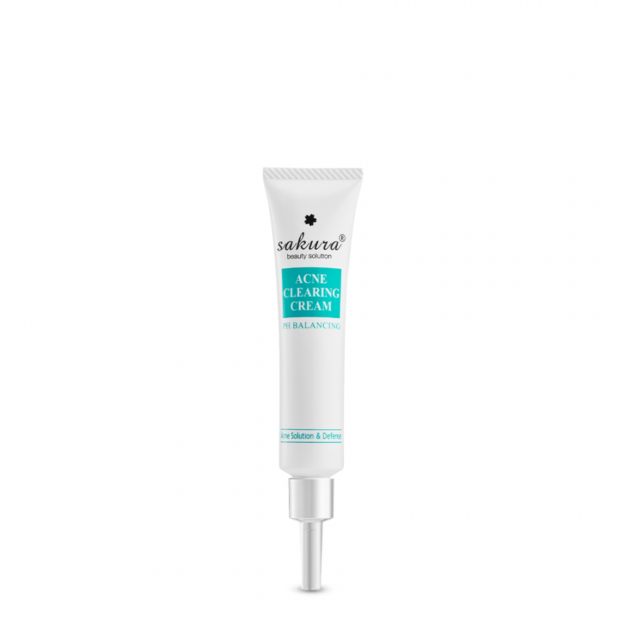 Kem trị mụn đầu đen Sakura Acne Clearing Cream