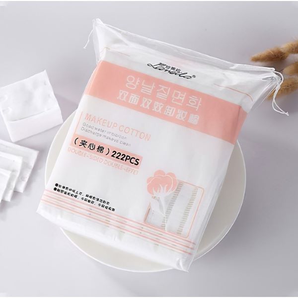 Bông tẩy trang tốt cho da mụn Laneila
