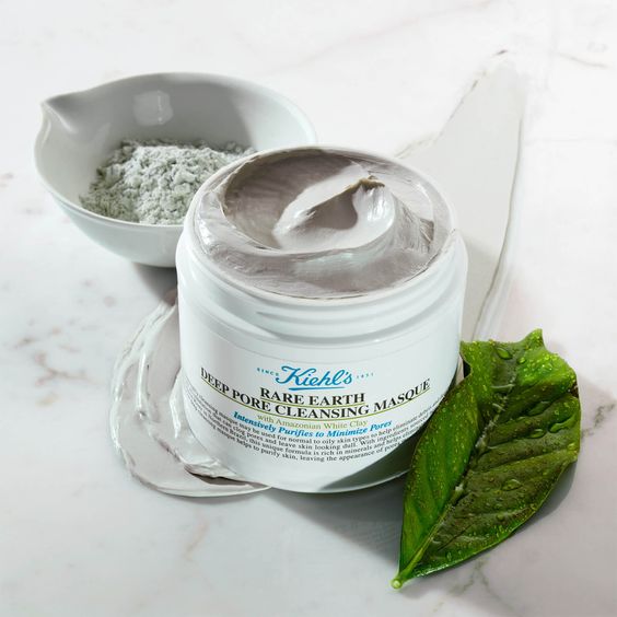 Mặt nạ đẩy mụn đầu đen Kiehl’s Rare Earth Deep Pore Cleansing Masque