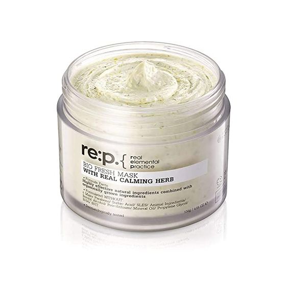 Mặt nạ đẩy mụn đầu đen Re:p – Bio Fresh Mask With Real Calming Herbs