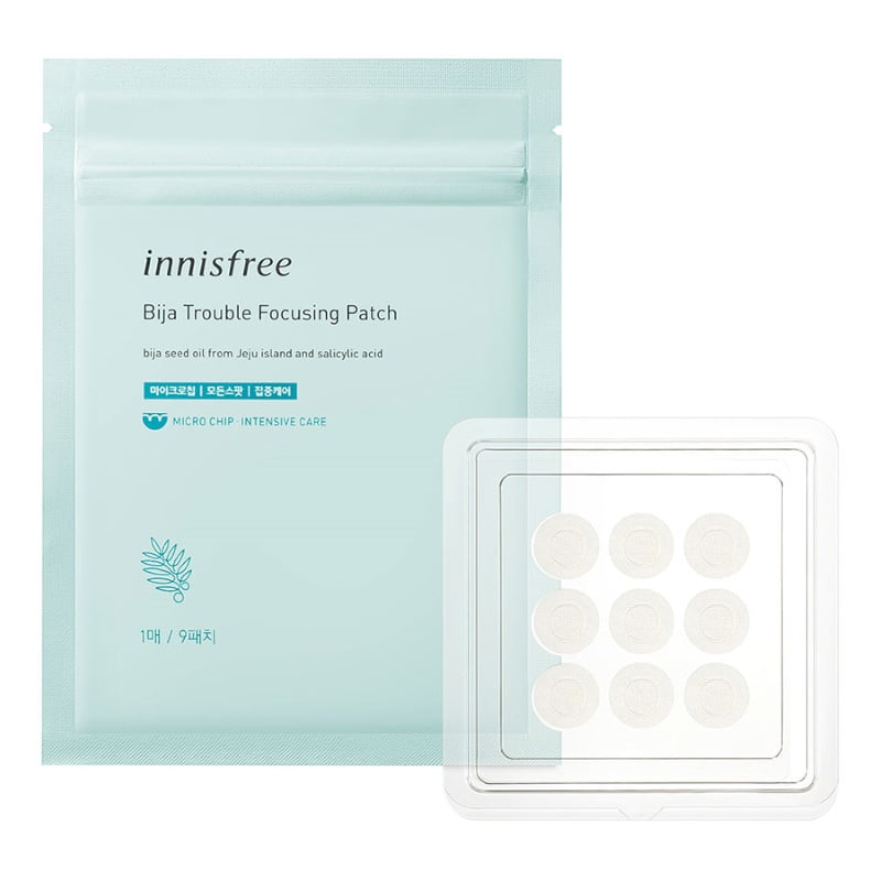 Miếng dán tiêu mụn Innisfree Bija Trouble Focusing Patch