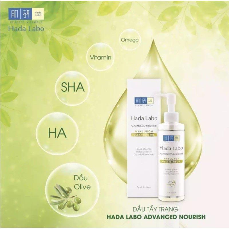 Dầu tẩy trang Hada Labo Advanced Nourish Hyaluron