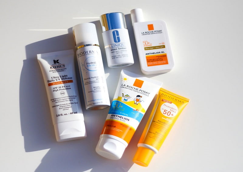 Có rất nhiều loại kem chống nắng trên thị trường
