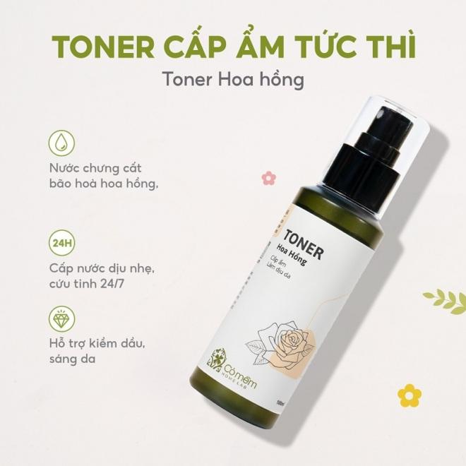 xịt khoáng toner cấp ẩm hoa hồng