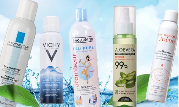 Các loại xịt khoáng cho bà bầu có thể tham khảo