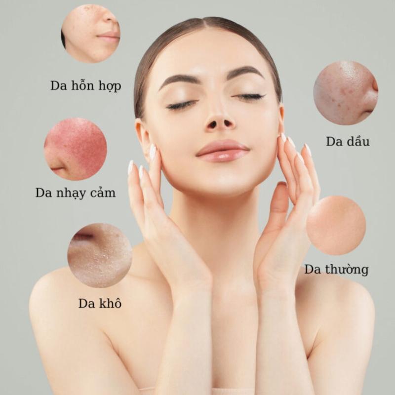 Những loại da khác nhau yêu cầu sản phẩm khác nhau