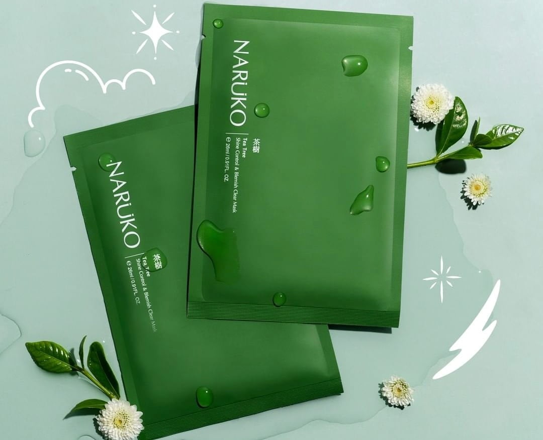 NARUKO Tea Tree Shine Control and Blemish Clear Mask
