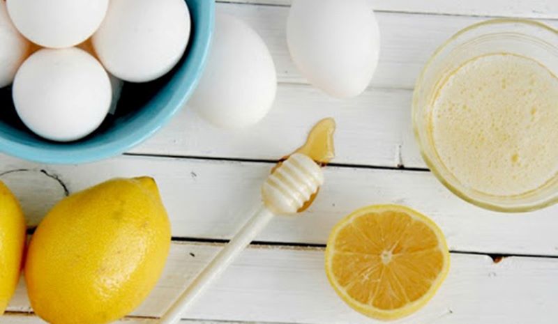 Mặt nạ trắng da từ chanh và trứng