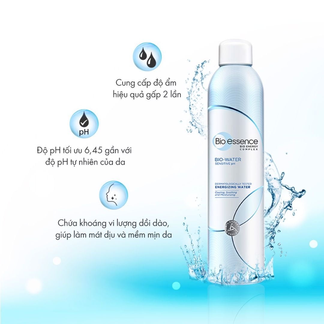 Xịt khoáng Bio-Essence Bio-Water Energizing Water