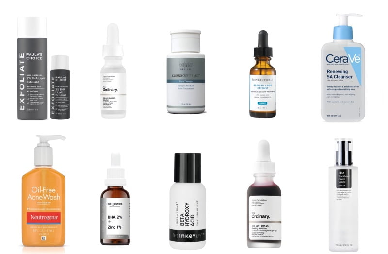 Các sản phẩm chứa Salicylic Acid