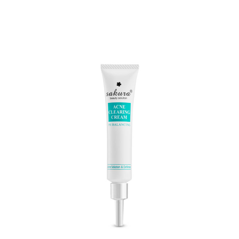 Kem trị mụn Sakura - Nhật Bản một trong những sản phẩm trị mụn đầu đen, sợi bã nhờn đắt giá
